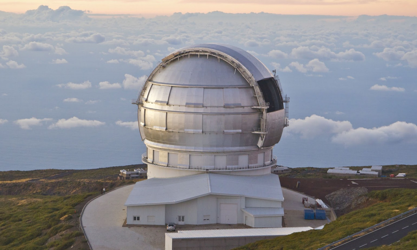 Imagen del Gran Telescopio de Canarias