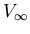 $V_{\infty }$