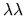 $\lambda \lambda$