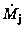 $\dot{M}_{\rm j}$